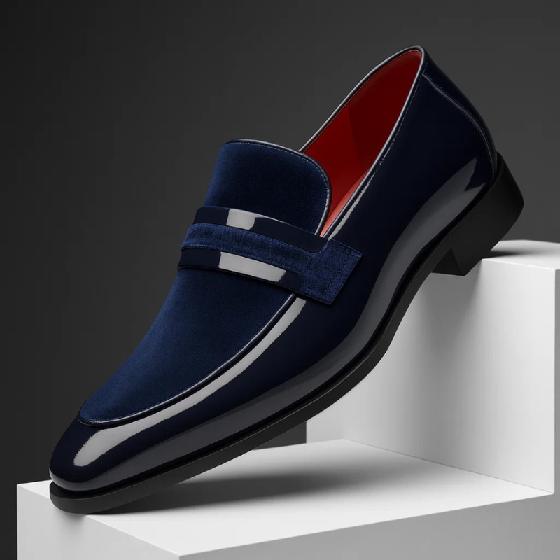 Luciano Italian Penny Loafers
