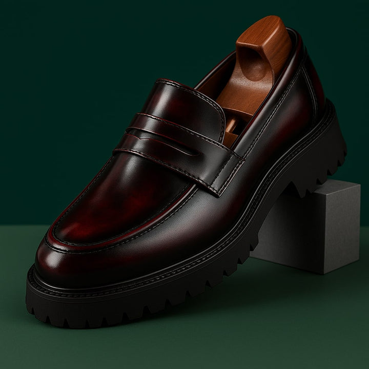 Valentino Leather Loafers