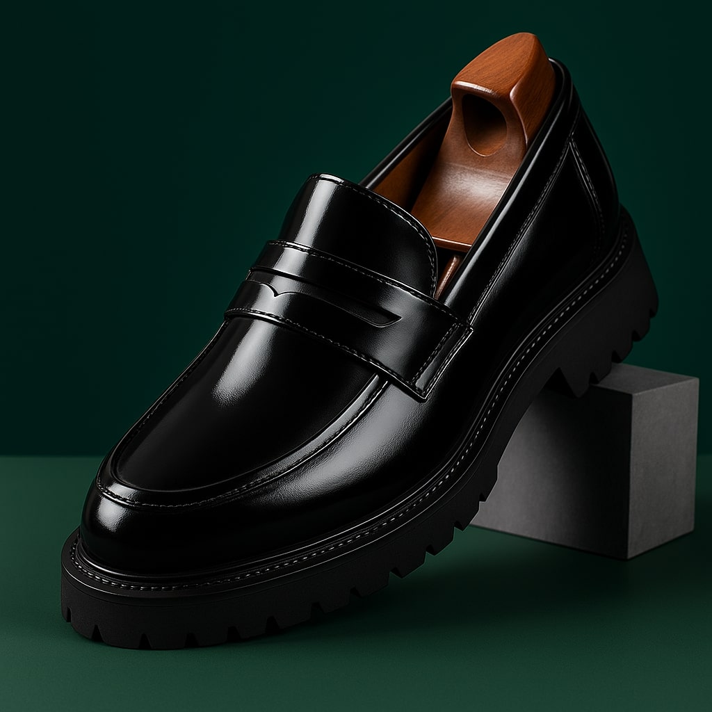 Valentino Leather Loafers