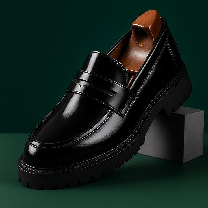 Valentino Leather Loafers