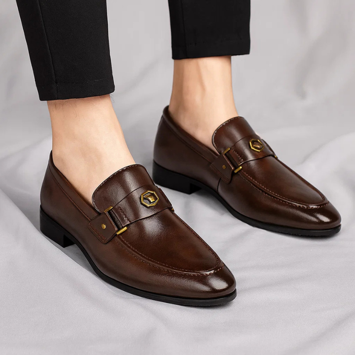 Mariano Italian Leather Loafers