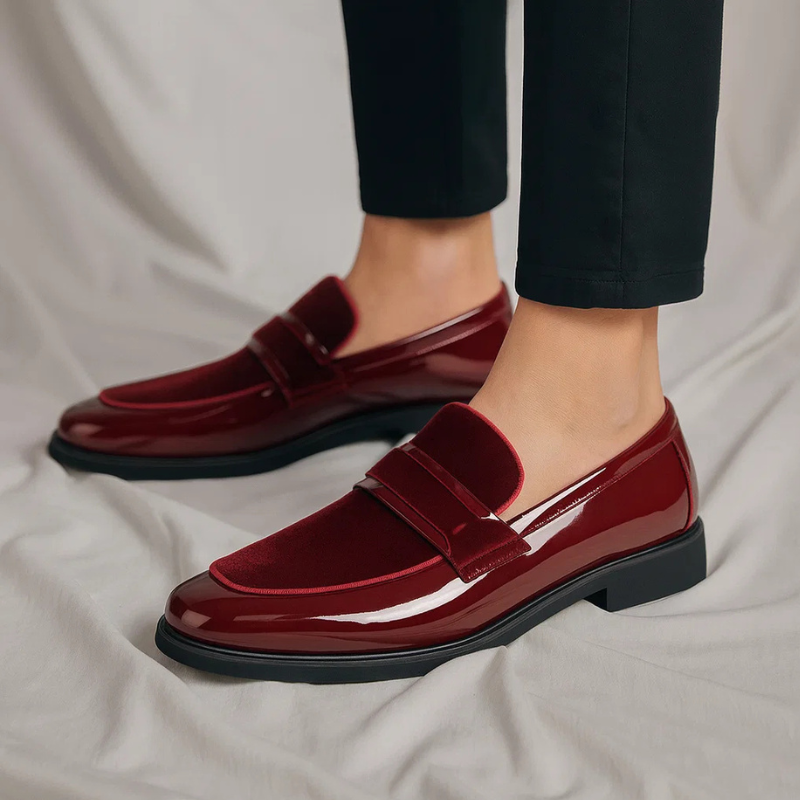 Luciano Italian Penny Loafers