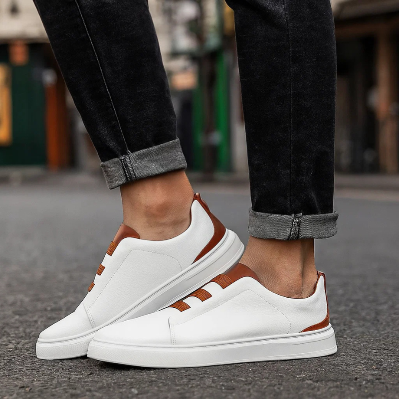 Nirvana Genuine Leather Sneakers