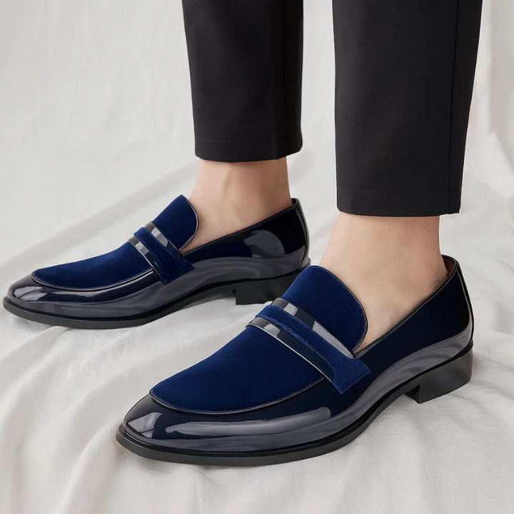 Luciano Italian Penny Loafers