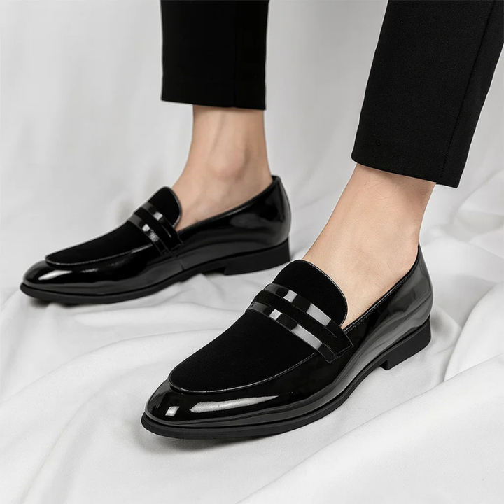 Luciano Italian Penny Loafers