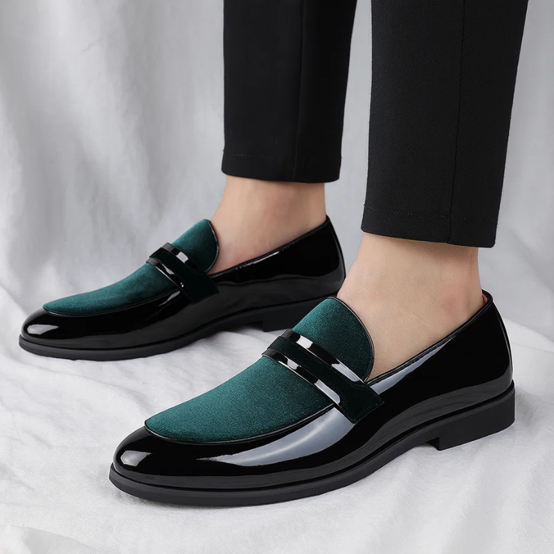 Luciano Italian Penny Loafers
