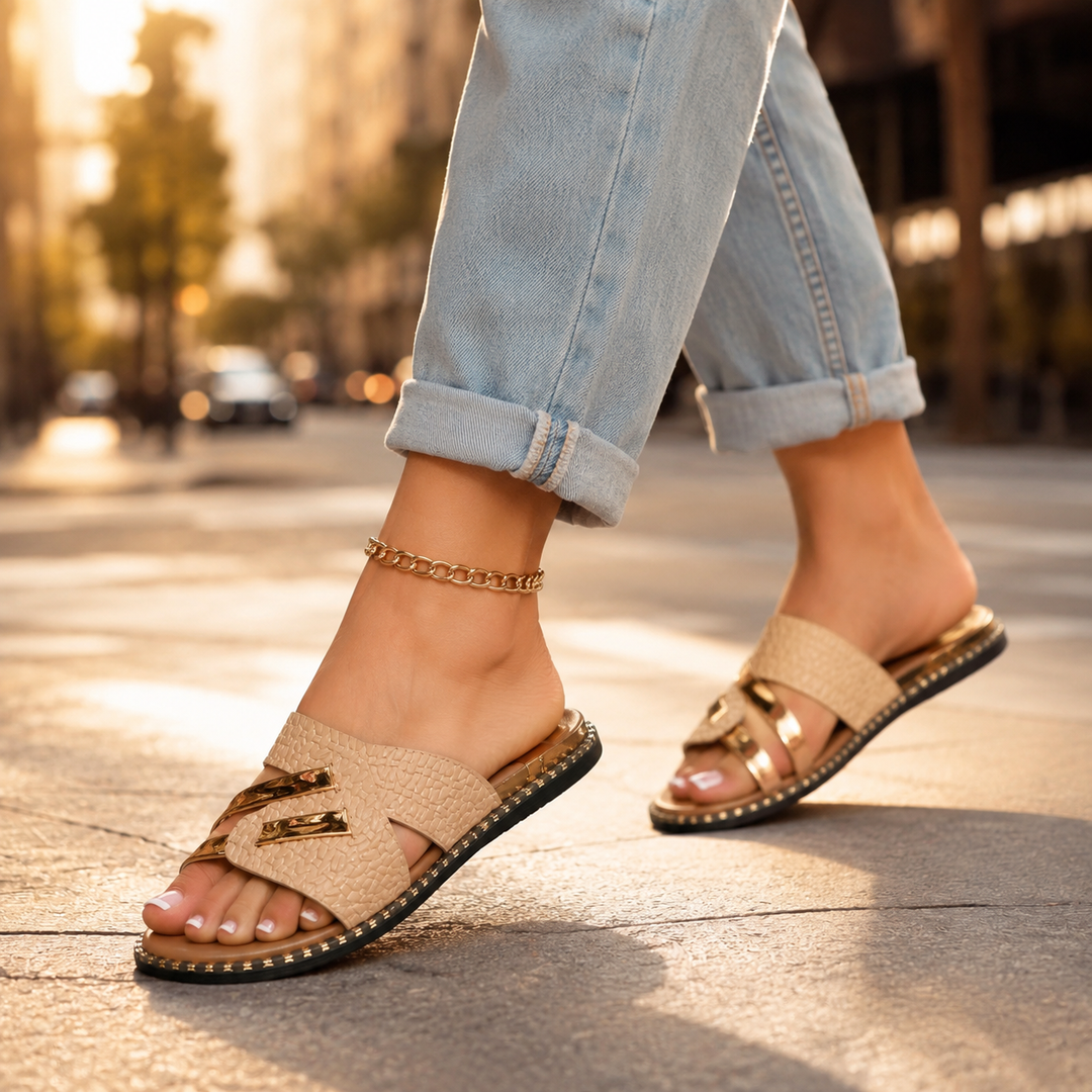 Audrey Orthopedic Lightweight Braided Sandals