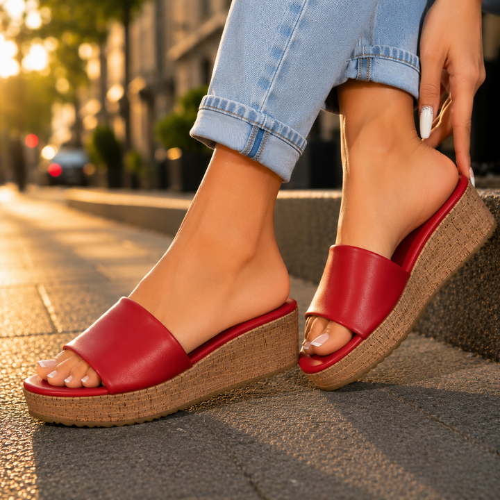 Beverly Comfortable Wedge Sandals