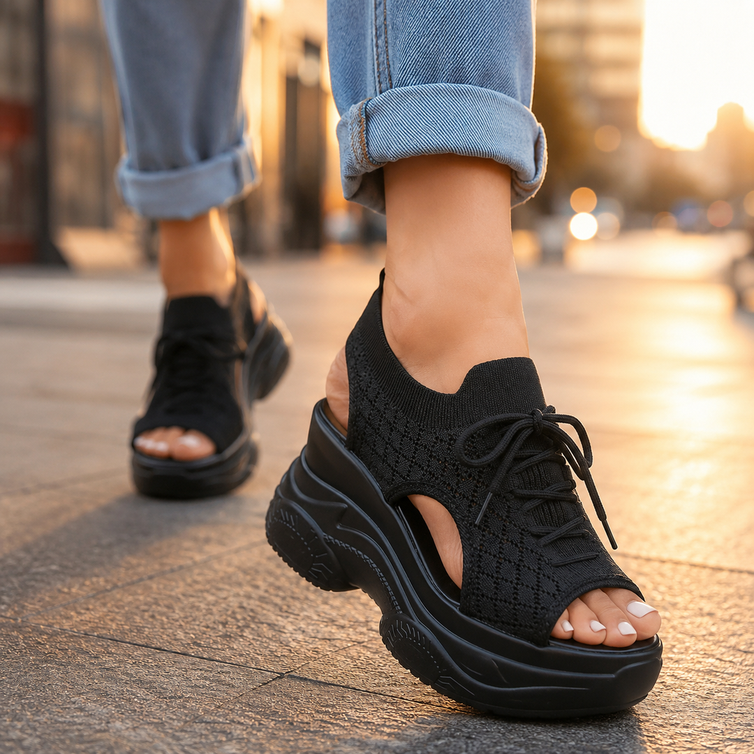 Quilla Orthopedic Platform Sandals