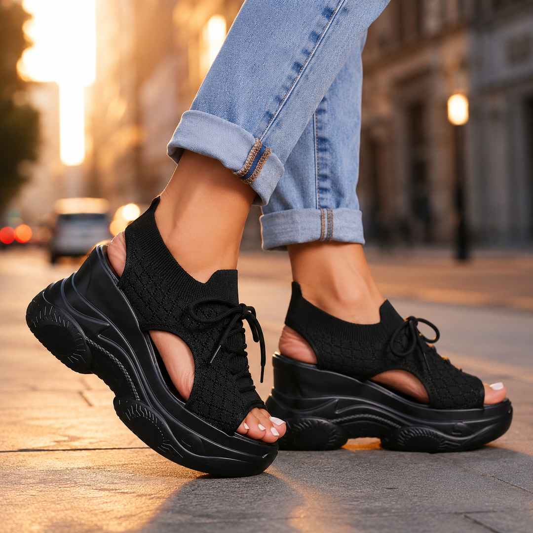 Quilla Orthopedic Platform Sandals