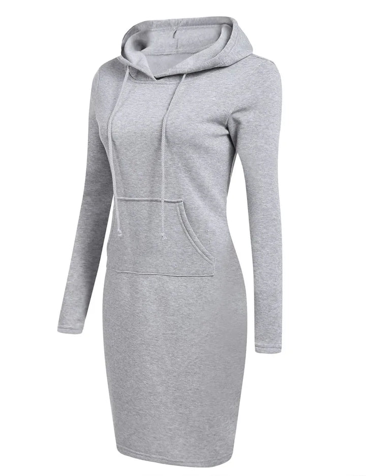 Sylvie Hooded Sweatshirt Dress