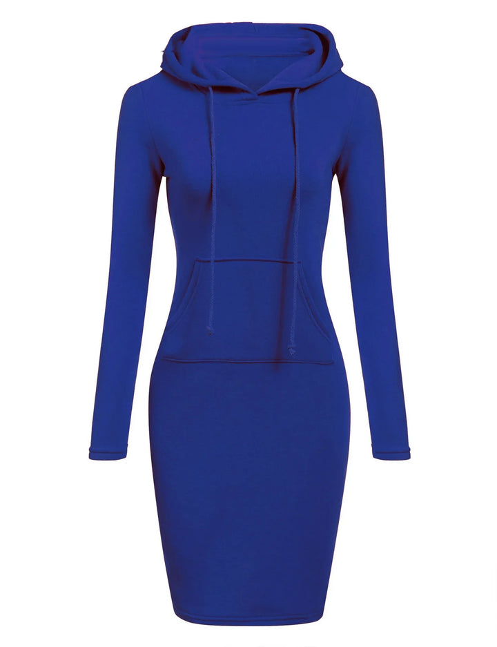 Sylvie Hooded Sweatshirt Dress