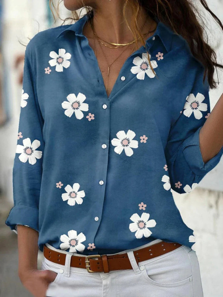 Solariah Long Sleeve Floral Shirt