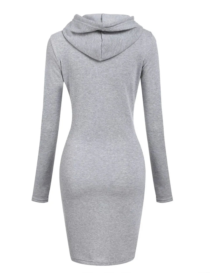 Sylvie Hooded Sweatshirt Dress