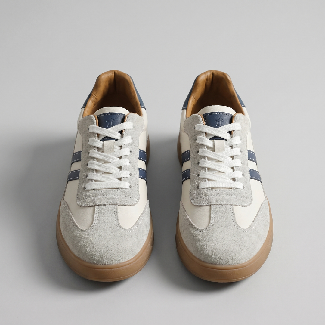 Caspian Retro Lace-Up Sneakers