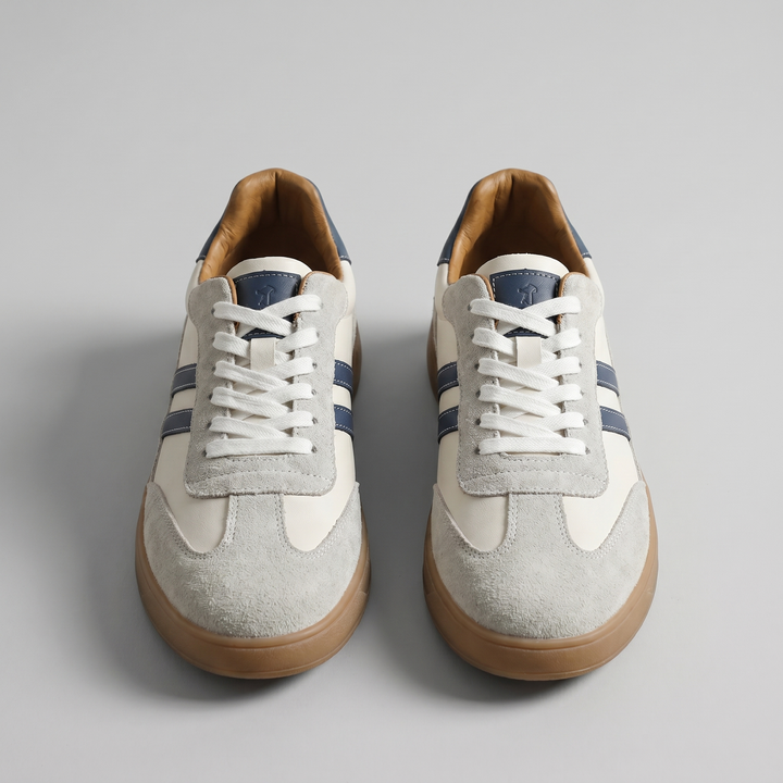 Caspian Retro Lace-Up Sneakers