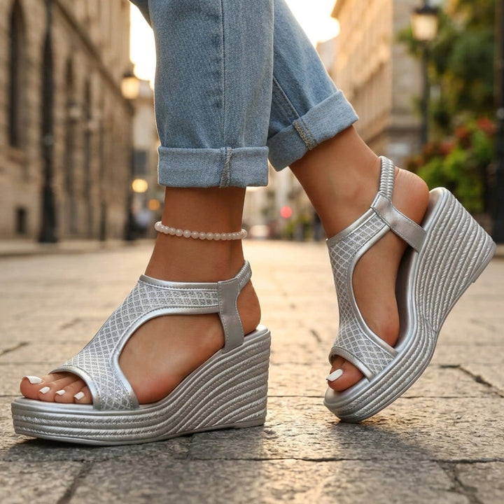 Roman Supportive Wedge Sandals