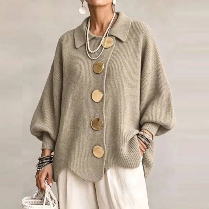 Selby Comfortable Button Cardigan
