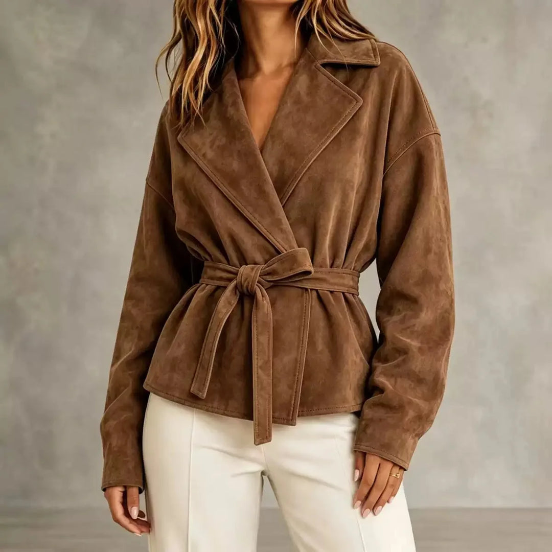 Dahlia Lapel Wrap Jacket