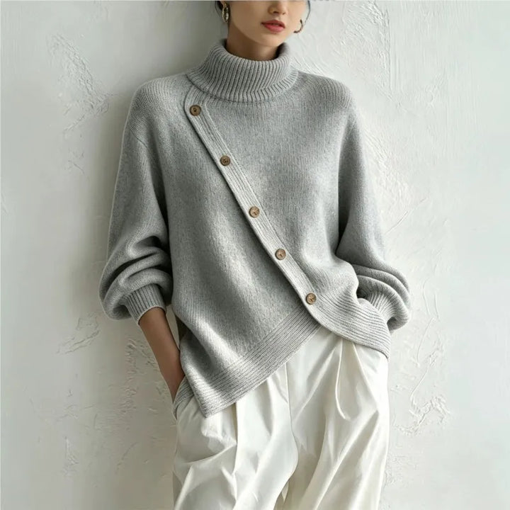 Valeria Wrap Front Sweater