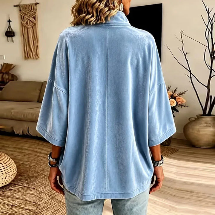 Jessa Soft Comfort Half Zip Pullover