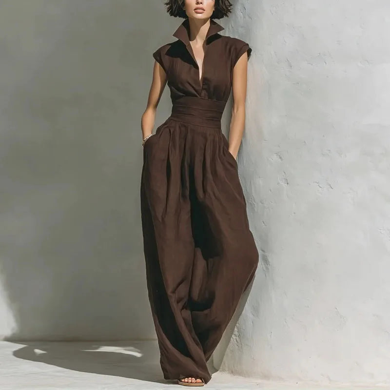 Narissa Comfortable Wide Leg Jumpsuit
