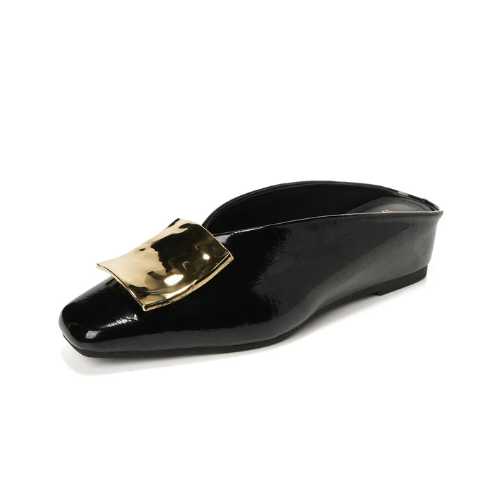 Darlene Square Toe Flats