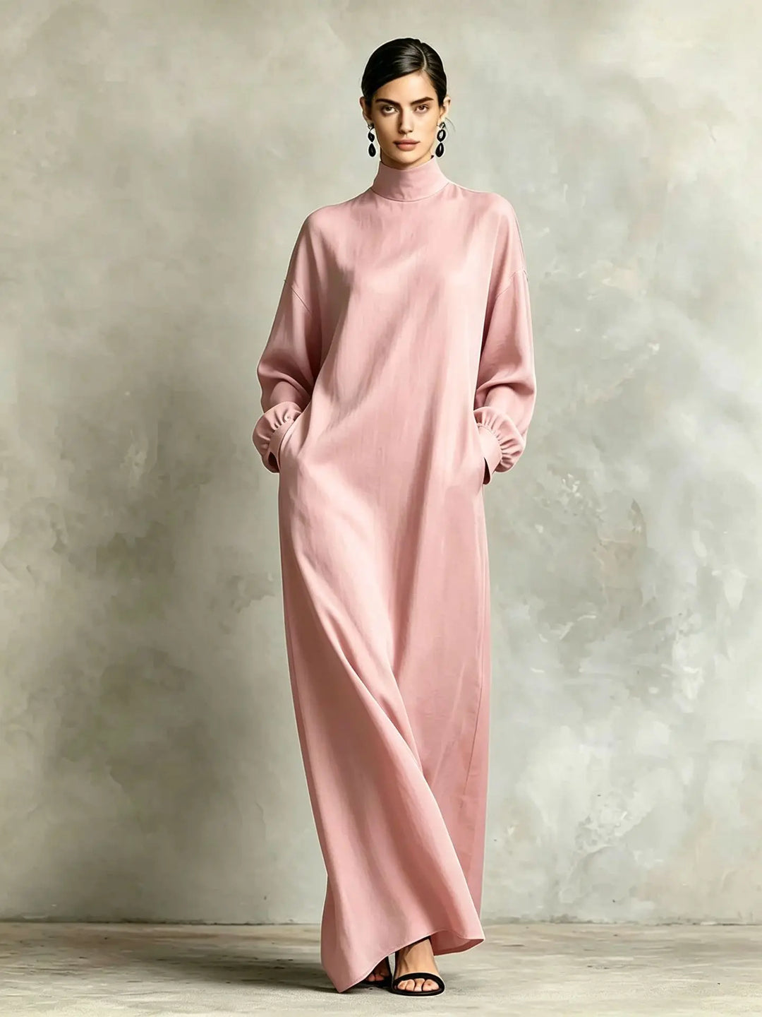 Halcyon Turtleneck Maxi Dress