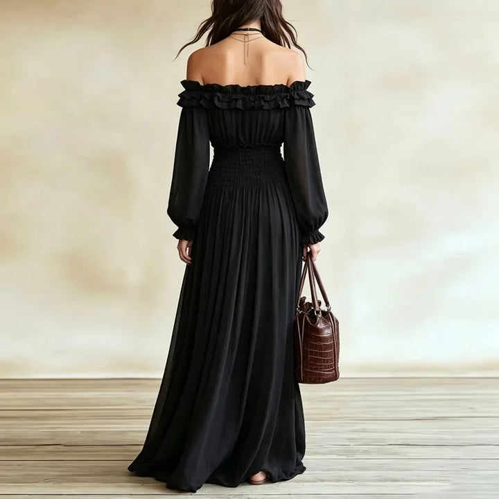 Calista Off Shoulder Maxi Dress