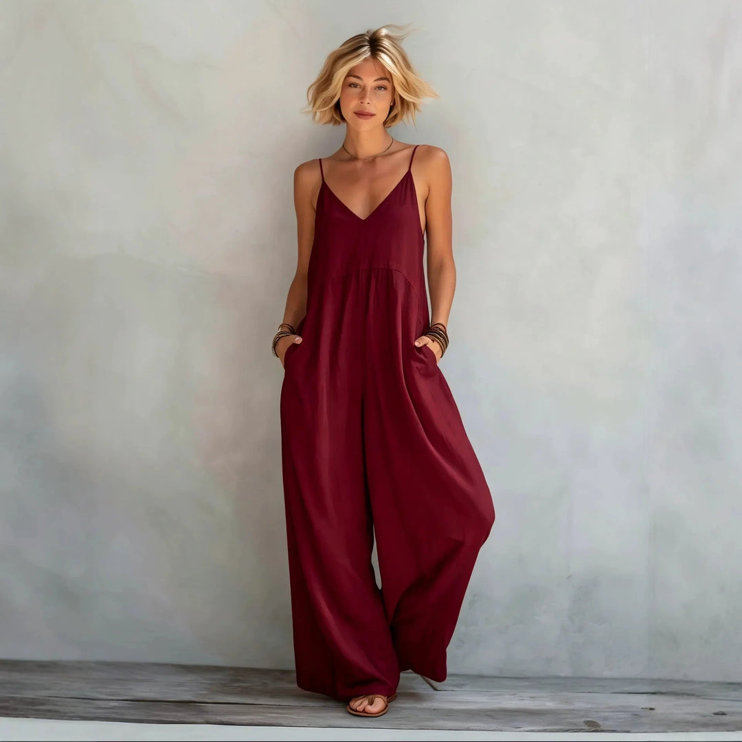 Vanya Pocket Wide Leg Jumpsuit