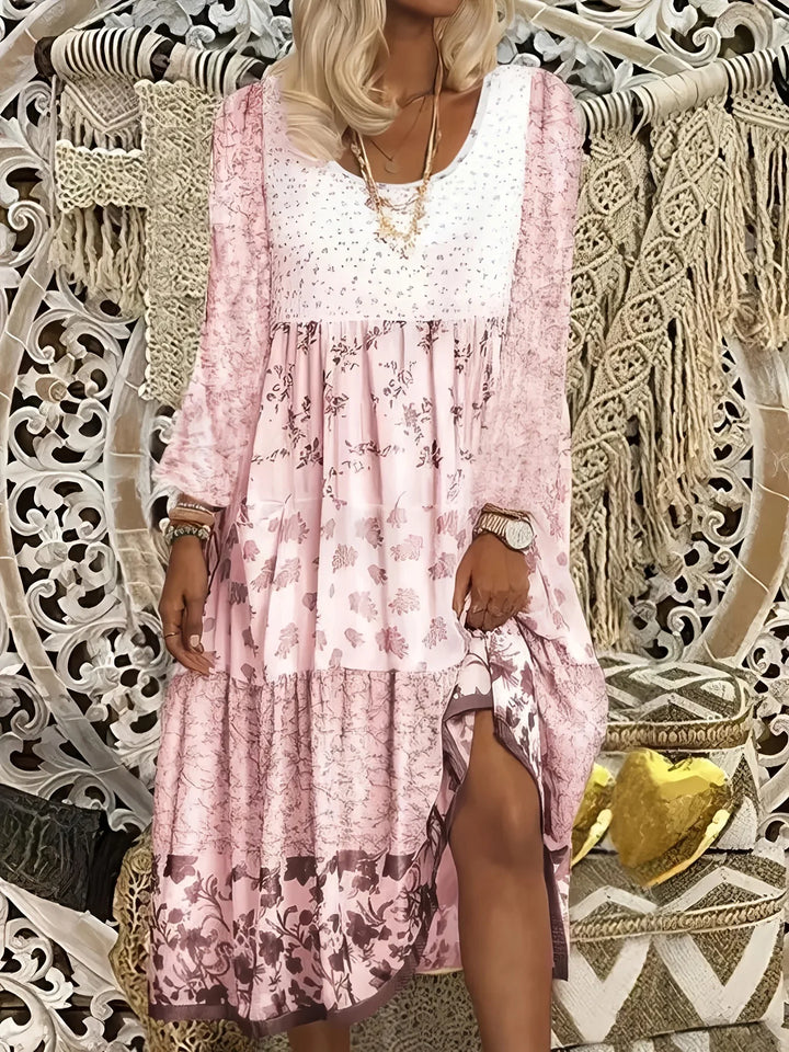 Acacia Boho Floral Maxi Dress