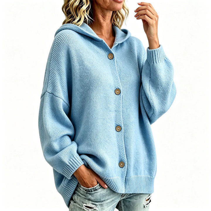 Rosalind Hooded Knit Cardigan
