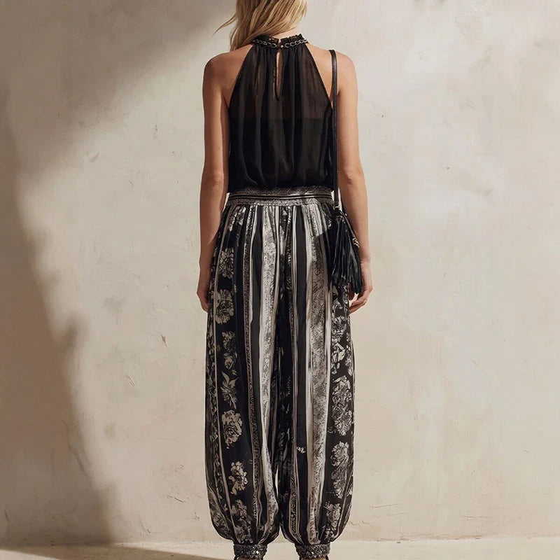 Tasha Printed Wide Leg Set