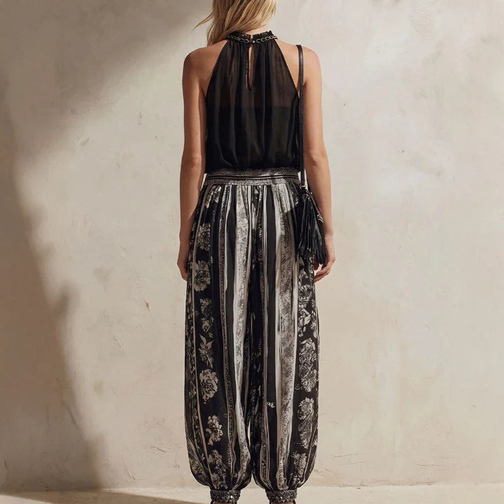 Tasha Printed Wide Leg Set