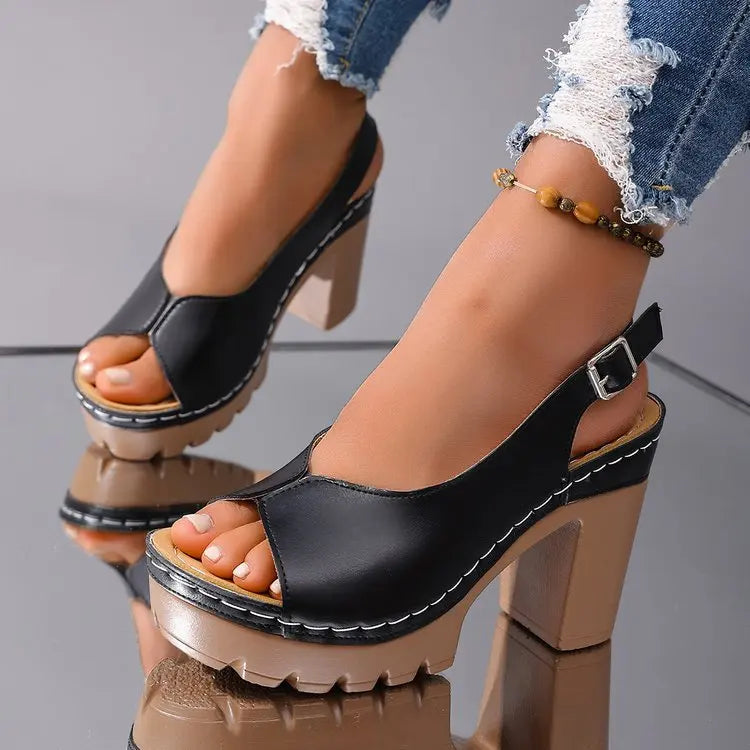 Zara Orthopedic Block Sandals