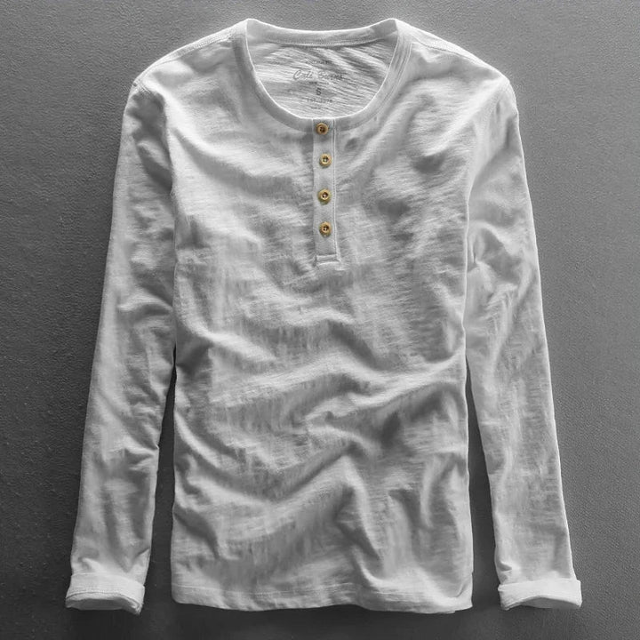 Colton Breathable Henley Shirt