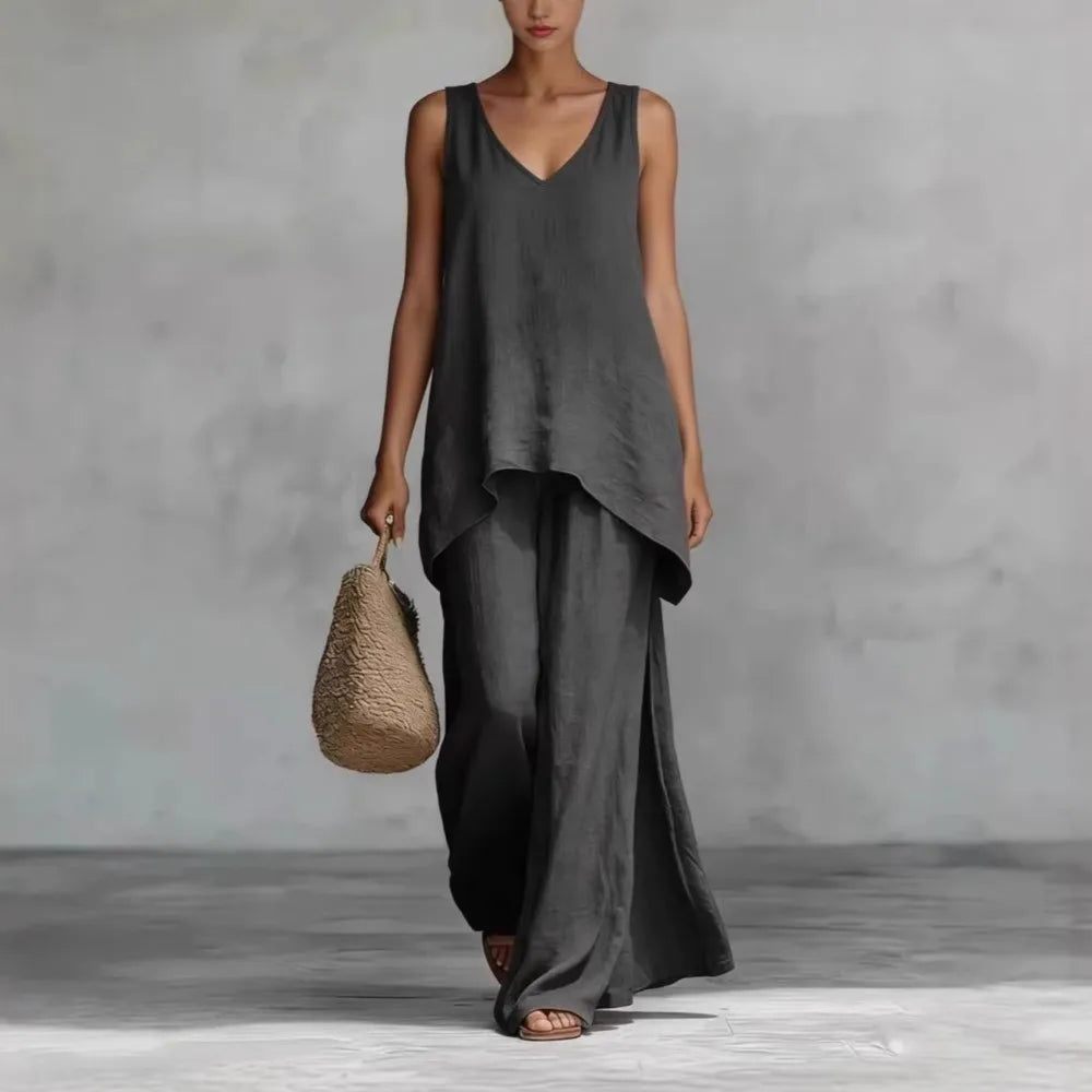Celeste Wide Leg Matching Set