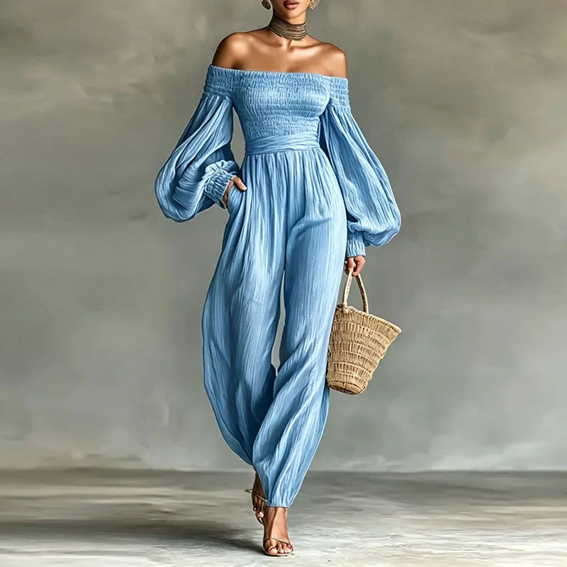 Yara Off Shoulder Jumpsuit