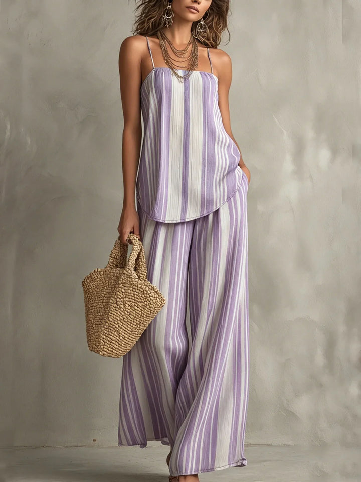 Marina Striped Matching Set