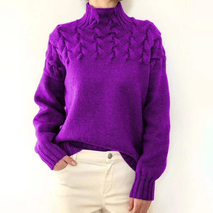 Wren Cable Knit Turtleneck