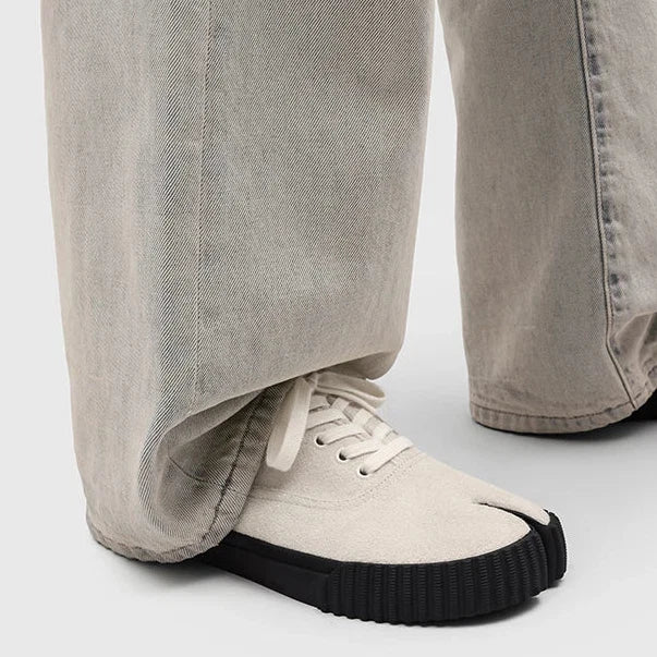 Lucas Textured Split Toe Shoes