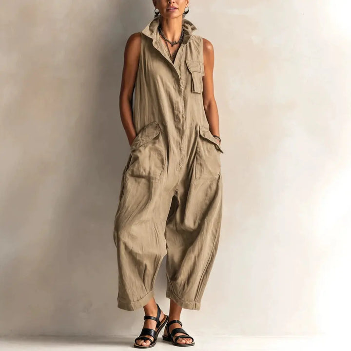 Thea Relaxed Pocket Jumpsuit