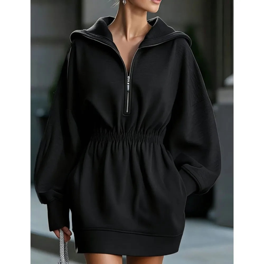 Vanessa Cinched Waist Mini Dress