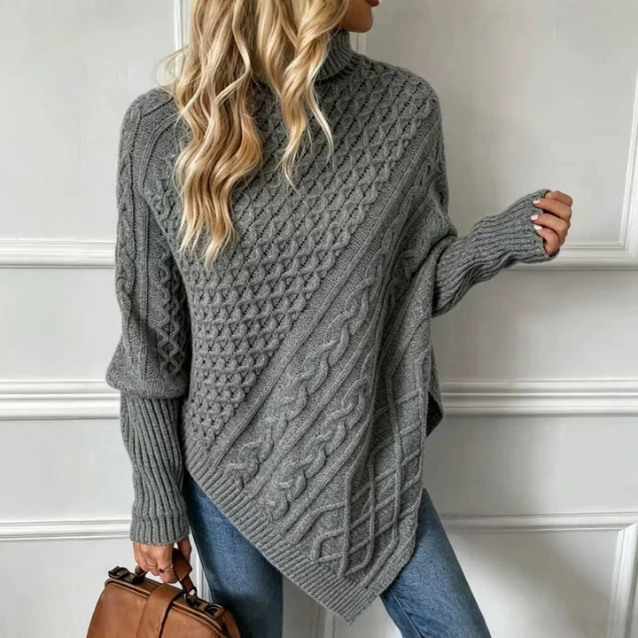 Guinevere Asymmetric Hem Sweater