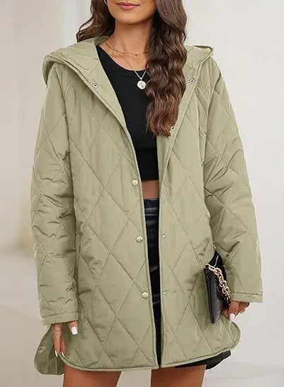 Merritt Quilted Hooded Jacket