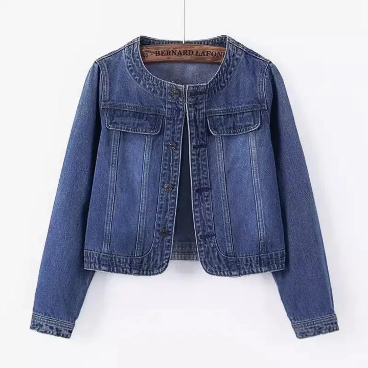 Noami Cropped Denim Jacket