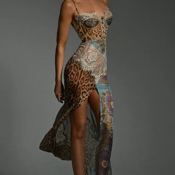 Faye Holler Leopard Dress