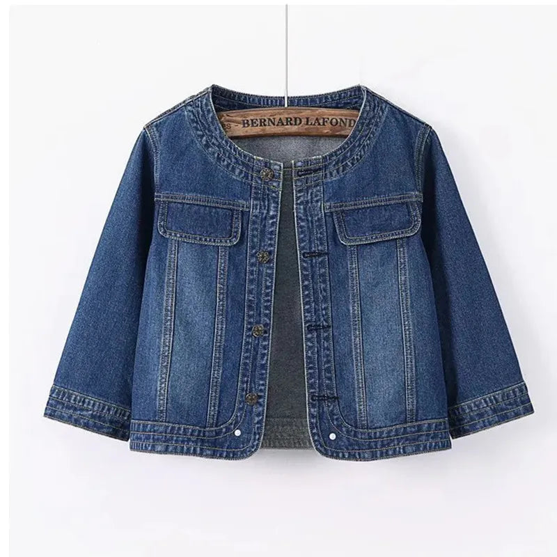 Noami Cropped Denim Jacket