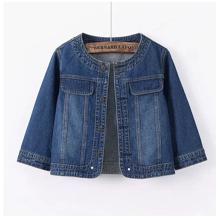 Noami Cropped Denim Jacket