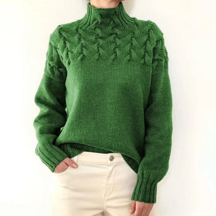 Wren Cable Knit Turtleneck